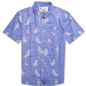 CHUBBIES THE TROPICAL FINCH SOFT STRETCH FULL BUTTON SHIRT